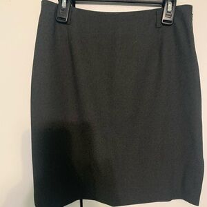Elegant Dark Grey Pencil Skirt for Women